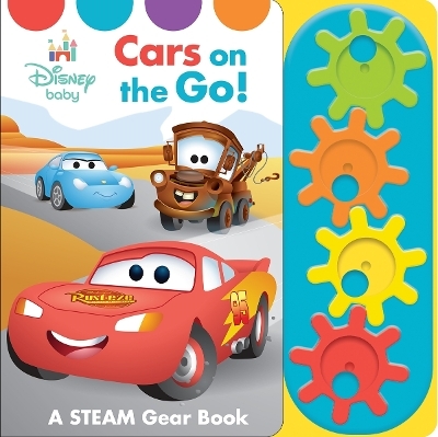 Disney Baby: Cars on the Go! A STEAM Gear Sound Book -  Pi Kids