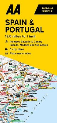 AA Road Map Spain & Portugal