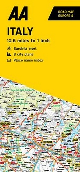 AA Road Map Italy - 