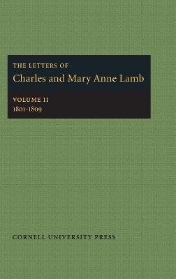 The Letters of Charles and Mary Anne Lamb - Charles Lamb  Jr., Mary Anne Lamb