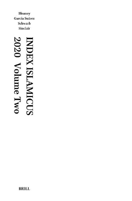 Index Islamicus Volume 2020 Volume 2 - 