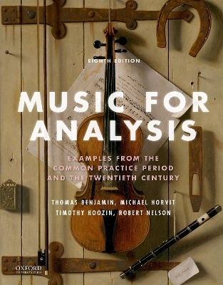 Music for Analysis -  Benjamin,  Horvit,  KOOZIN,  Nelson