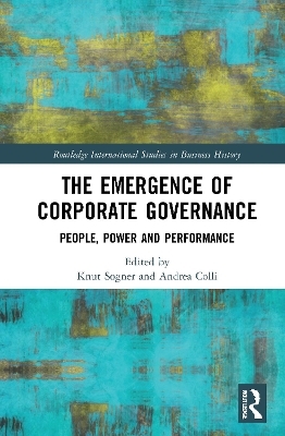 The Emergence of Corporate Governance - 