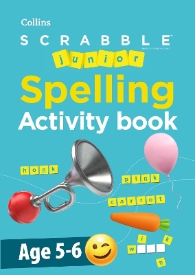 SCRABBLE™ Junior Spelling Activity book Age 5-6 -  Collins Scrabble