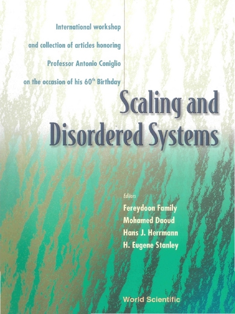 SCALING & DISORDERED SYSTEMS - 