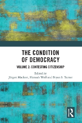 The Condition of Democracy - 