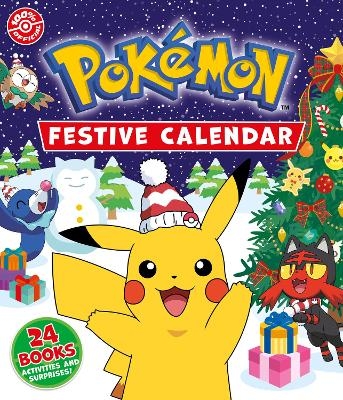 Pokemon: Festive Calendar: A festive collection of 24 books, activities and surprises! -  Pokémon