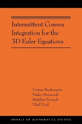 Intermittent Convex Integration for the 3D Euler Equations - Tristan Buckmaster, Nader Masmoudi, Matthew Novack, Vlad Vicol