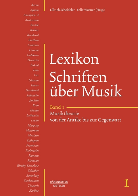 Lexikon Schriften über Musik - 