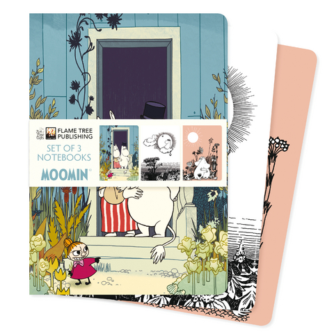 Moomin Set of 3 Standard Notebooks - 