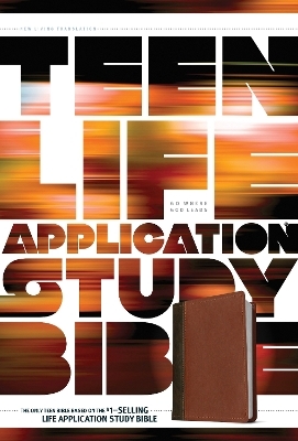 NLT Teen Life Application Study Bible, Brown -  Tyndale