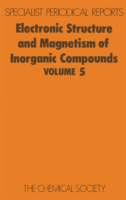 Electronic Structure and Magnetism of Inorganic Compounds - 