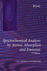 Spectrochemical Analysis by Atomic Absorption and Emission - Finland) Lajunen L H J (University of Oulu,  Paavo Peramaki