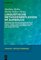 Linguistische Methodenreflexion im Aufbruch - 