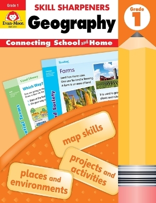 Skill Sharpeners: Geography, Grade 1 Workbook -  Evan-Moor Educational Publishers