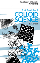 Basic Principles of Colloid Science - Douglas H Everett