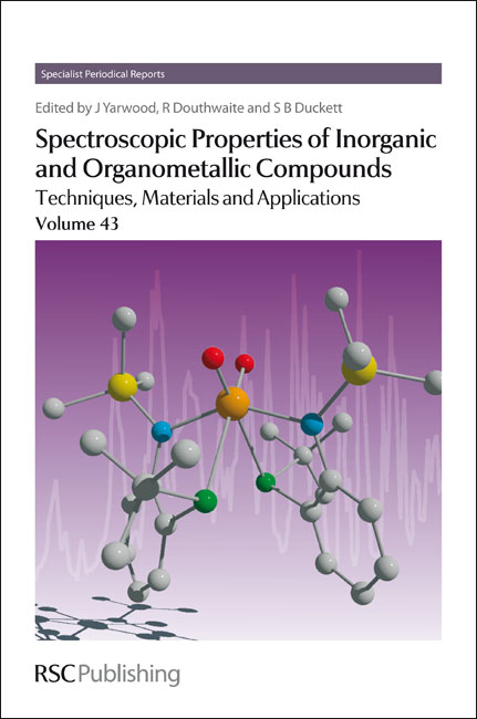 Spectroscopic Properties of Inorganic and Organometallic Compounds - 