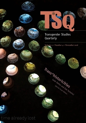 Trans*historicities - 