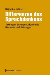 Differenzen des Sprachdenkens - Hajnalka Halász