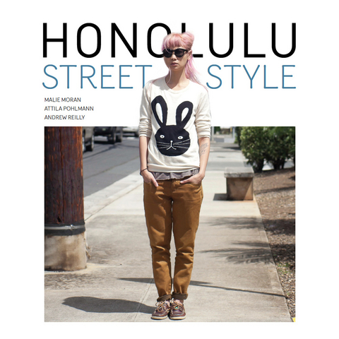 Honolulu Street Style - Malie Moran, Attila Pohlmann, Andrew Reilly