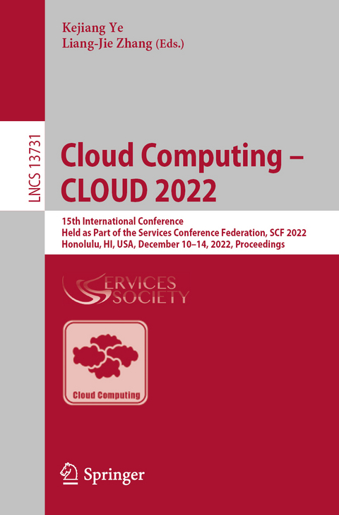 Cloud Computing – CLOUD 2022 - 