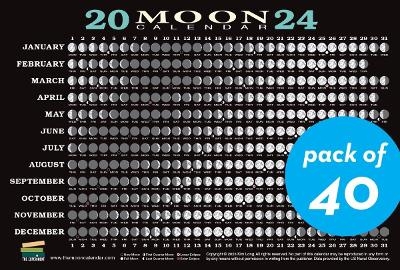 2024 Moon Calendar Card (40 Pack) - Kim Long