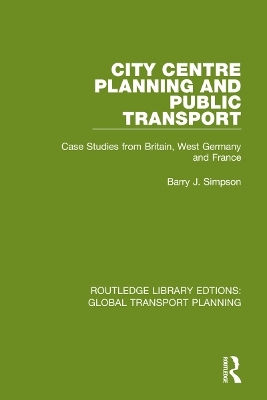City Centre Planning and Public Transport - Barry J. Simpson