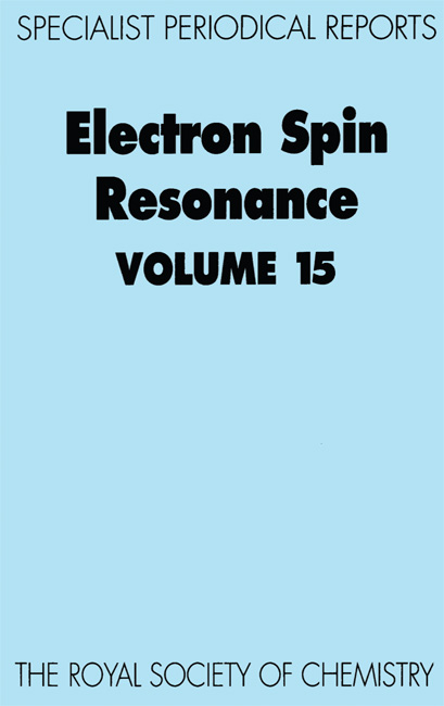 Electron Spin Resonance - 