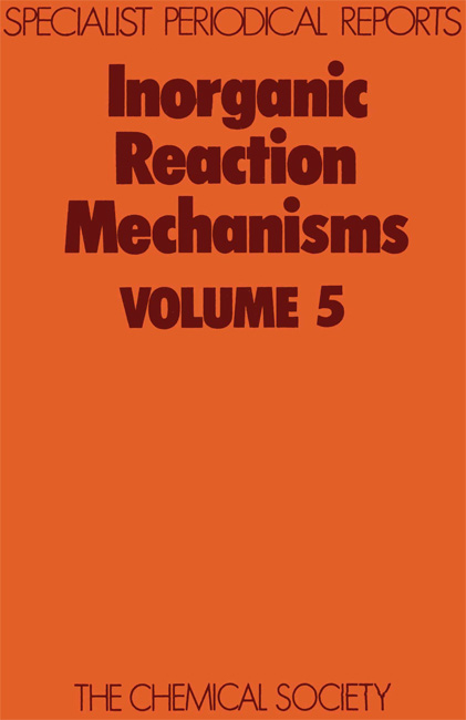 Inorganic Reaction Mechanisms - 