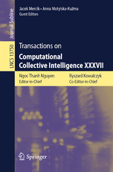 Transactions on Computational Collective Intelligence XXXVII - 