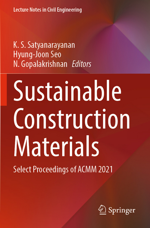 Sustainable Construction Materials - 