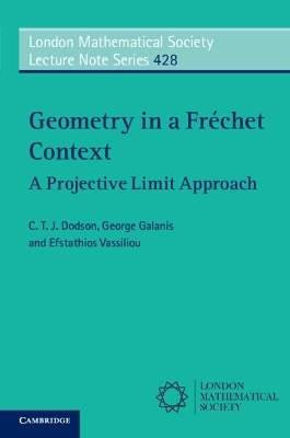 Geometry in a Fréchet Context - C. T. J. Dodson, George Galanis, Efstathios Vassiliou