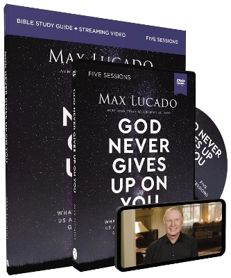 God Never Gives Up on You Study Guide with DVD - Max Lucado