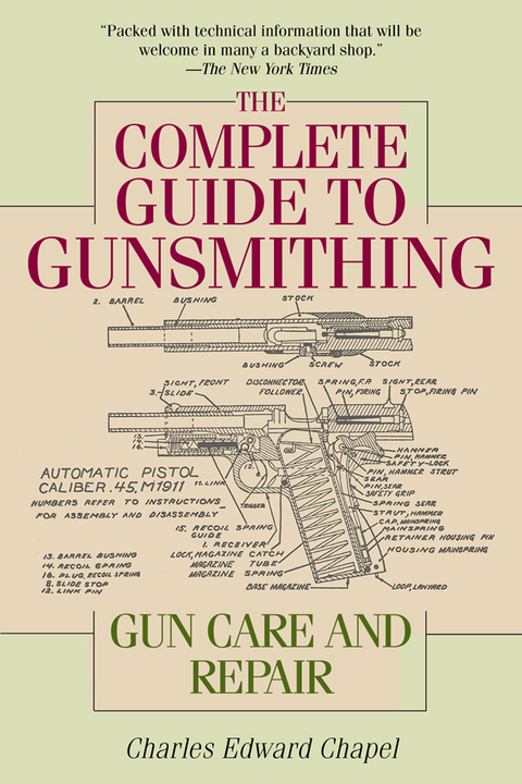 Complete Guide to Gunsmithing -  Charles Edward Chapel