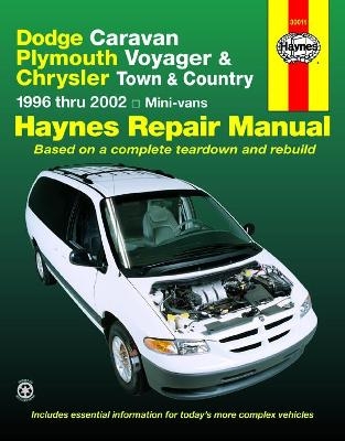 Dodge Caravan, Plymouth Voyager & Chrysler Town & Country (1996-2002) inc. Grand Caravan Haynes Repair Manual (USA) -  Haynes Publishing