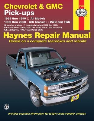 Chevrolet & GMC Pick Ups, 2WD & 4WD (88 - 00) -  Haynes Publishing