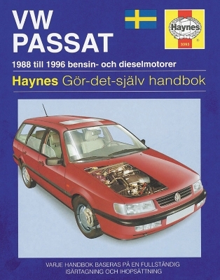 VW Passat (1988 - 1996) Haynes Repair Manual (svenske utgava) -  Haynes Publishing