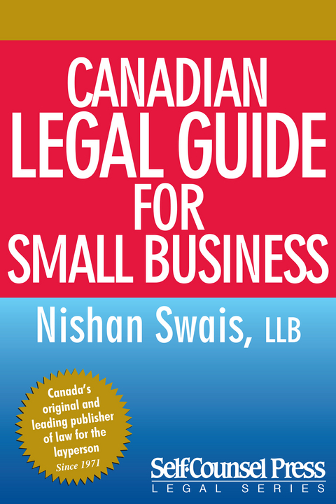 Canadian Legal Guide for Small Business -  Nishan Swais