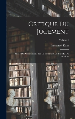 Critique Du Jugement - Immanuel Kant