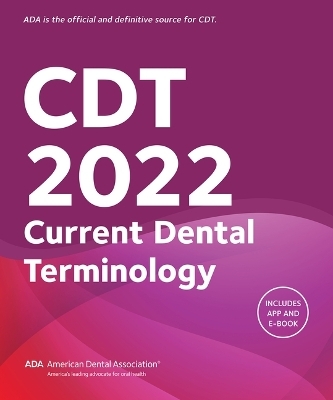 Cdt 2022 - American Dental Association