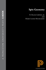 Spin Geometry (PMS-38), Volume 38 - H. Blaine Lawson, Marie-Louise Michelsohn
