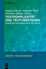 Textkomplexität und Textverstehen - 