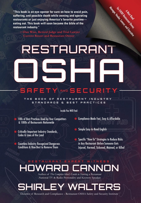 Restaurant OSHA Safety and Security -  Howard Cannon,  Shirley Walters