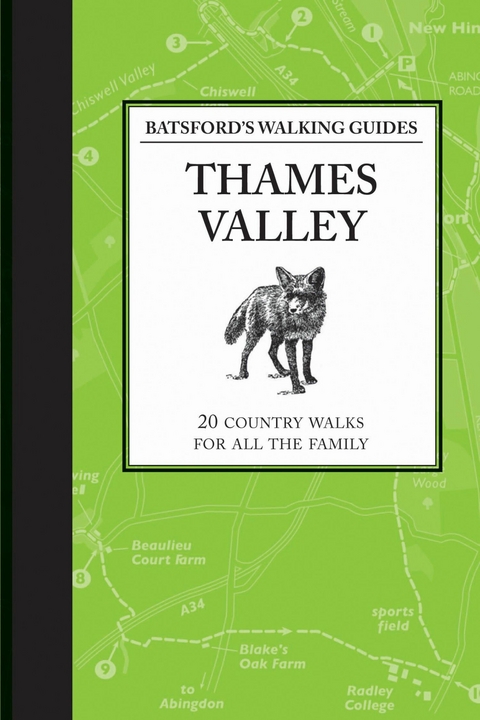 Batsford's Walking Guides: Thames Valley - Jilly MacLeod