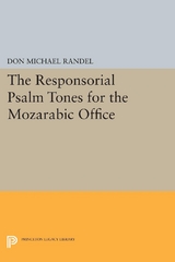 The Responsorial Psalm Tones for the Mozarabic Office - Don Randel