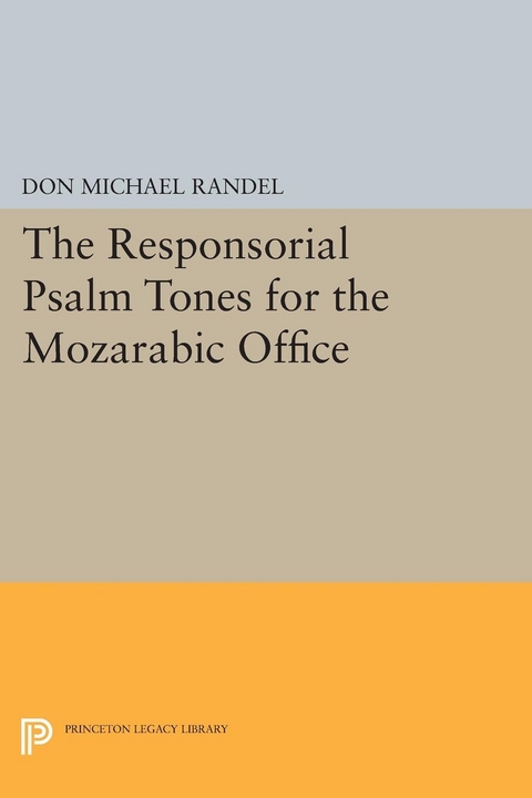 The Responsorial Psalm Tones for the Mozarabic Office - Don Randel