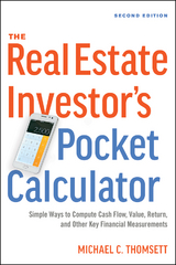 Real Estate Investor's Pocket Calculator -  Michael Thomsett