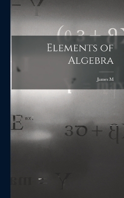 Elements of Algebra - James M 1843-1930 Taylor