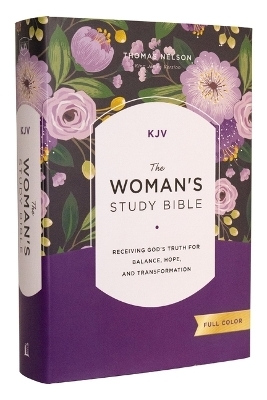 KJV, The Woman's Study Bible, Hardcover, Red Letter, Full-Color Edition, Comfort Print