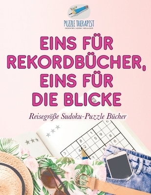 Eins für Rekordbücher, eins für die Blicke Reisegröße Sudoku-Puzzle Bücher -  Puzzle Therapist